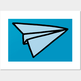 Paper Airplane Posters and Art